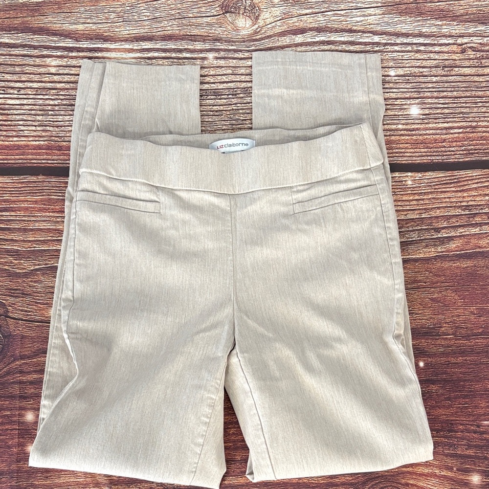 Liz Claiborne Women's Tan Casual Pants